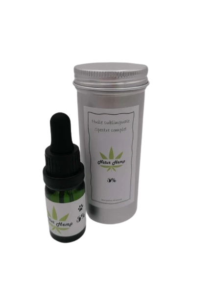 Huile sublinguale de CBD Full Spectrum